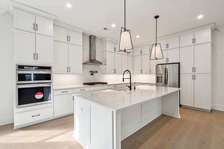 Furnished interior view inside a new home in , Mount Pleasant (Image 11).