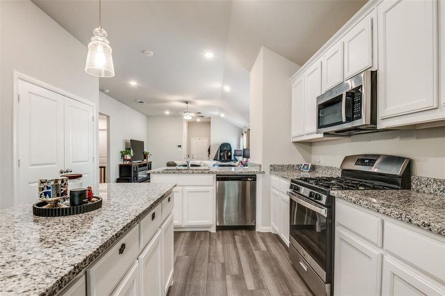 Furnished interior view inside a new home in Esperanza, Mesquite (Image 22).