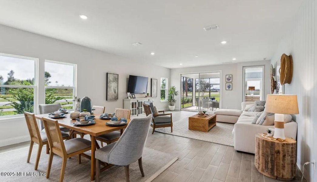 Furnished interior view inside a new home in Granary Park, Green Cove Springs (Image 10).