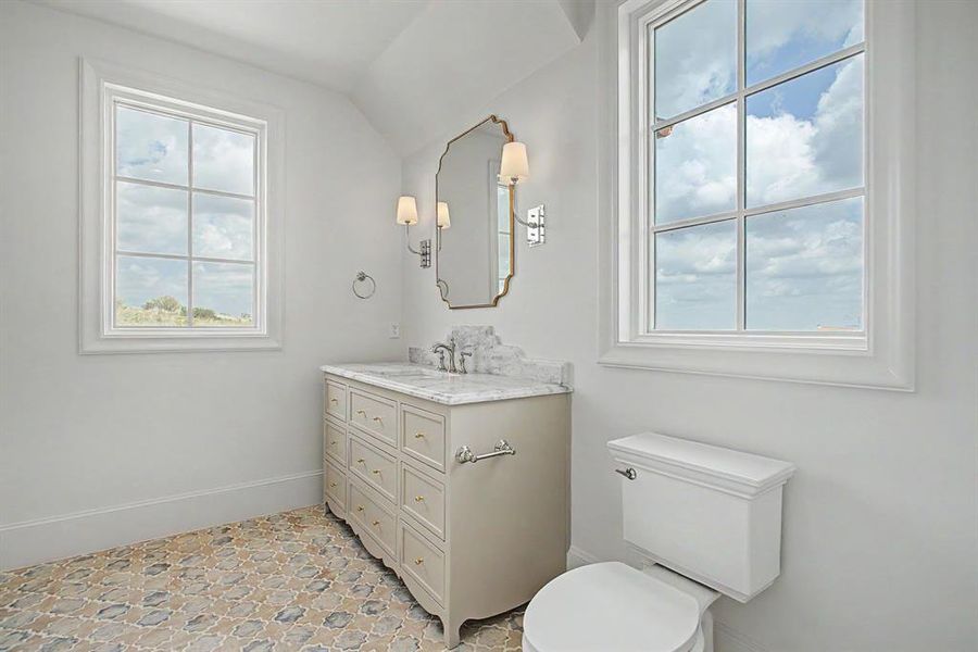 Furnished interior view inside a new home in , Aledo (Image 15).