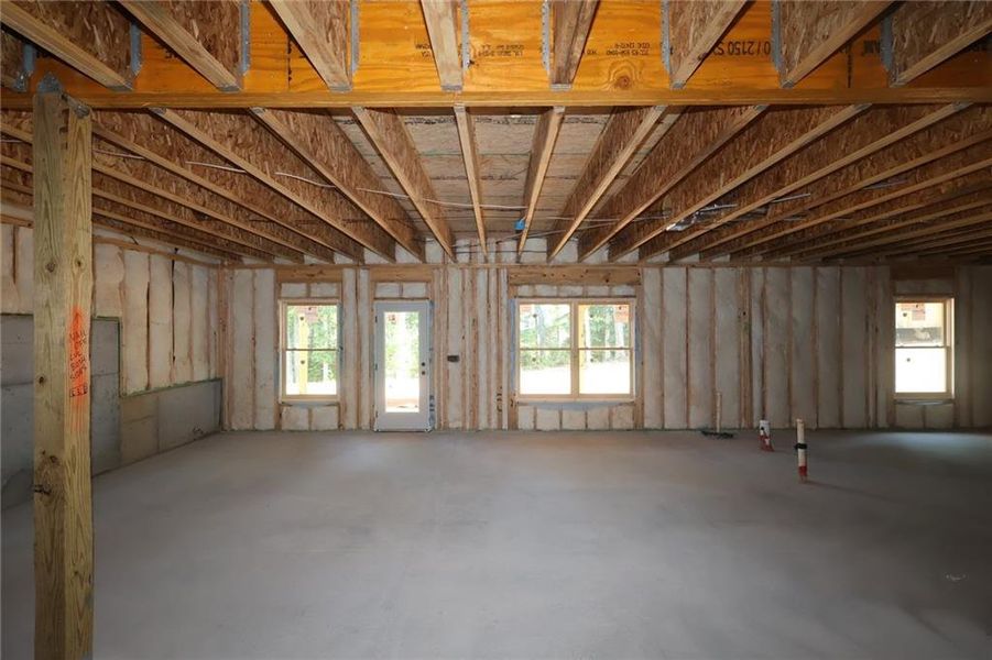 In-progress construction of a new home in Ellis, Marietta, GA (Image 8).
