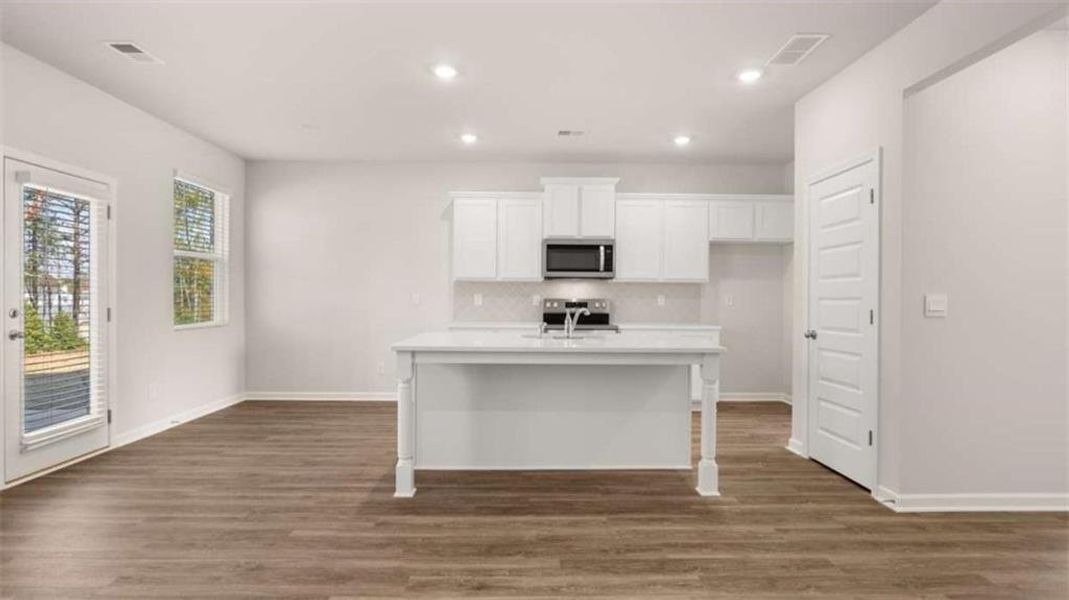 Furnished interior view inside a new home in WillowBrook, Winder (Image 7).