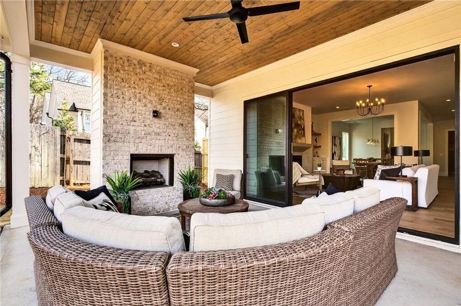 Exterior details and patio area of a home in , Brookhaven (Image 4).
