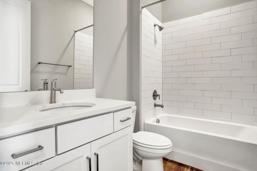 Furnished interior view inside a new home in Reverie at Silverleaf, St. Augustine (Image 6).