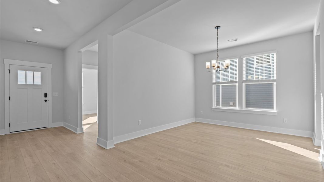 Furnished interior view inside a new home in Woodglen, Piedmont (Image 9).