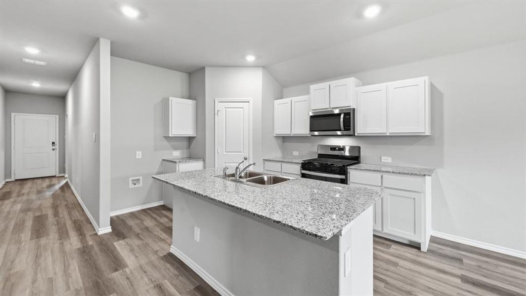 Furnished interior view inside a new home in Legado, Cleburne (Image 3).