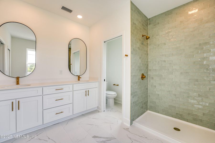 Furnished interior view inside a new home in , Jacksonville (Image 9). Furnished interior view inside a new home in , Jacksonville (Image 9).