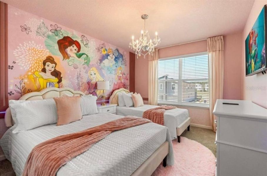 Furnished interior view inside a new home in , Kissimmee (Image 5).