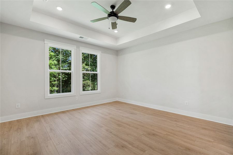 image is of a different house, same floor plan.  I
