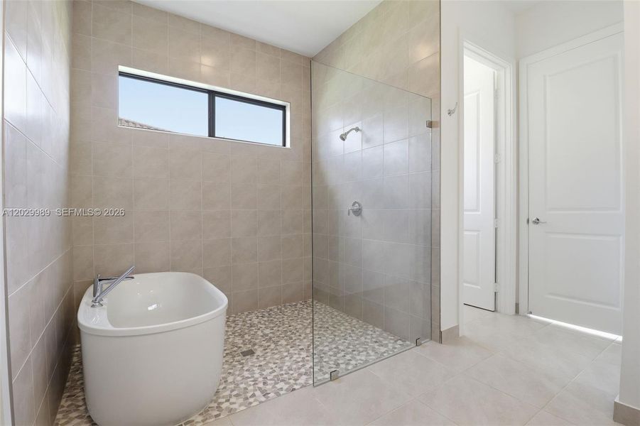 Furnished interior view inside a new home in , Ave Maria (Image 28).