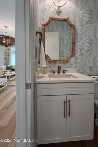 Furnished interior view inside a new home in Reflections at Nocatee, Ponte Vedra (Image 17). Furnished interior view inside a new home in Reflections at Nocatee, Ponte Vedra (Image 17).