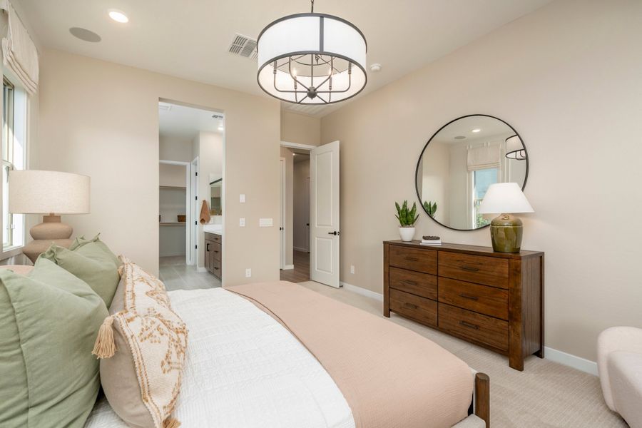 Representative furnished interior of a home built from the Falcon by Risewell Homes in Citrus Park, Goodyear (Image 11).