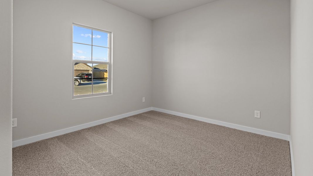 Representative unfurnished interior of a home built from the ROSEMONT by D.R. Horton in Homestead at Parks Bell Ranch, Odessa (Image 24).