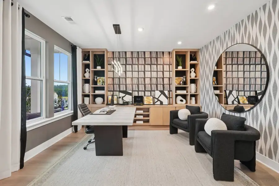 Furnished interior view inside a new home in Altis At Serenity, Fuquay Varina (Image 10).