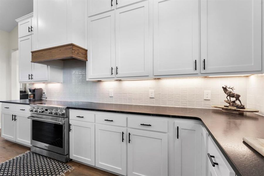 Furnished interior view inside a new home in , Hubbard (Image 11).