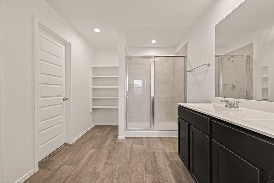 Furnished interior view inside a new home in Windstone on the Prairie, Richmond (Image 8).