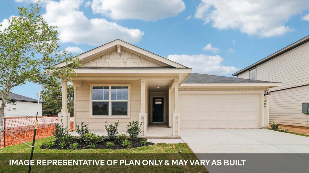 Image 25 representing the The Easton by D.R. Horton in Valverde, Bastrop, TX.