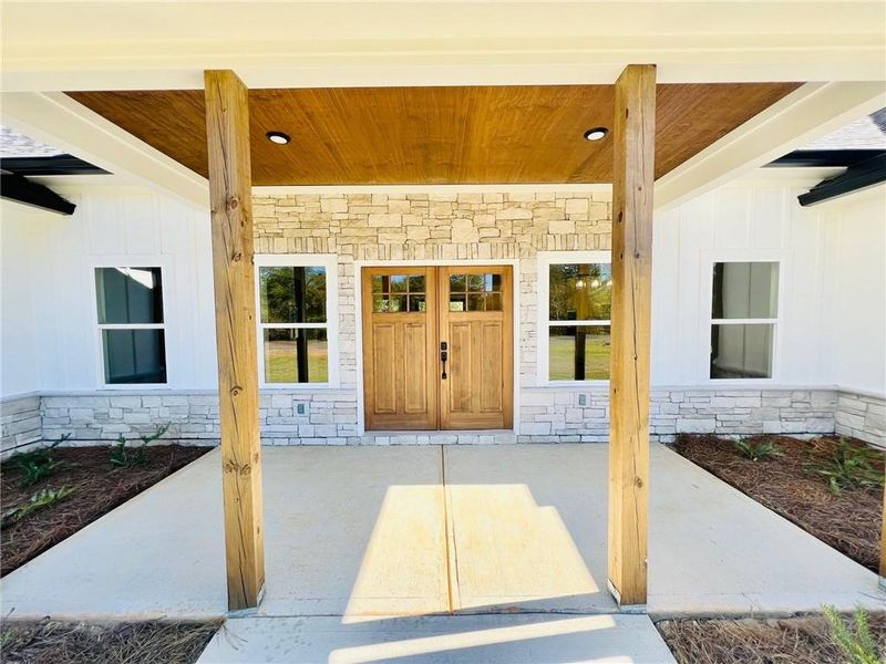 Exterior details and patio area of a home in , Cartersville (Image 18). Exterior details and patio area of a home in , Cartersville (Image 18).