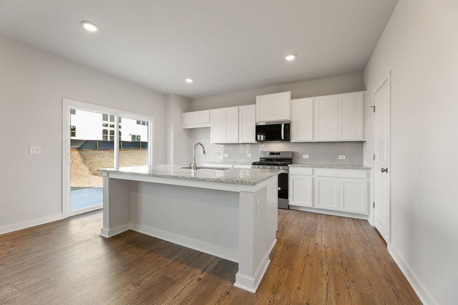 Furnished interior view inside a new home in Reserve at Gum Springs, Jefferson (Image 11). Furnished interior view inside a new home in Reserve at Gum Springs, Jefferson (Image 11).