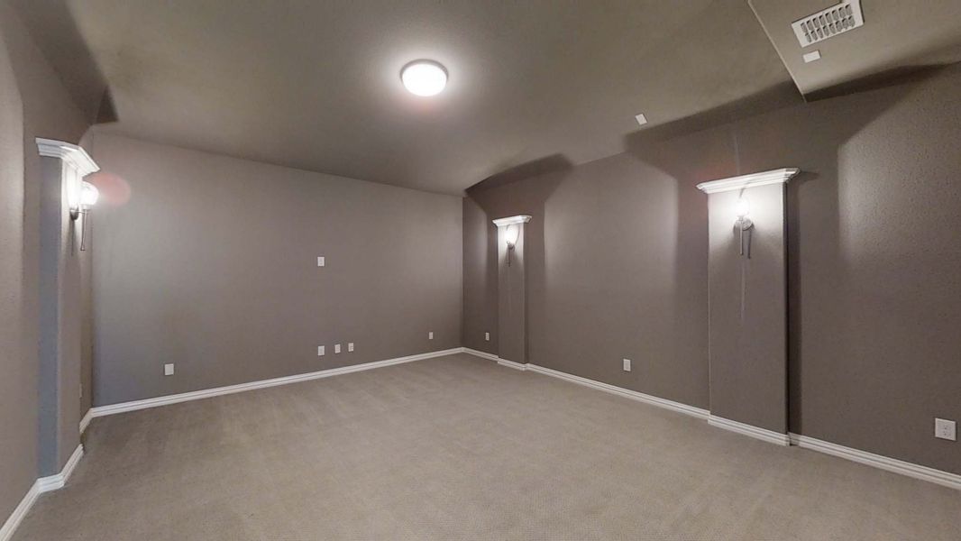 Representative Media Room - some options shown