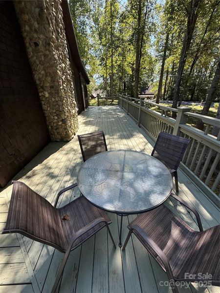 Front Deck waiting for you to enjoy