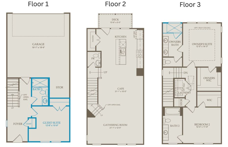 2D floor plan layout of this home in Everton, Durham, NC (Image 6).