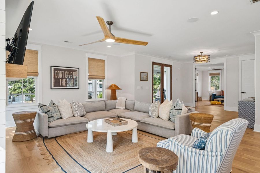 Furnished interior view inside a new home in , Isle Of Palms (Image 44).