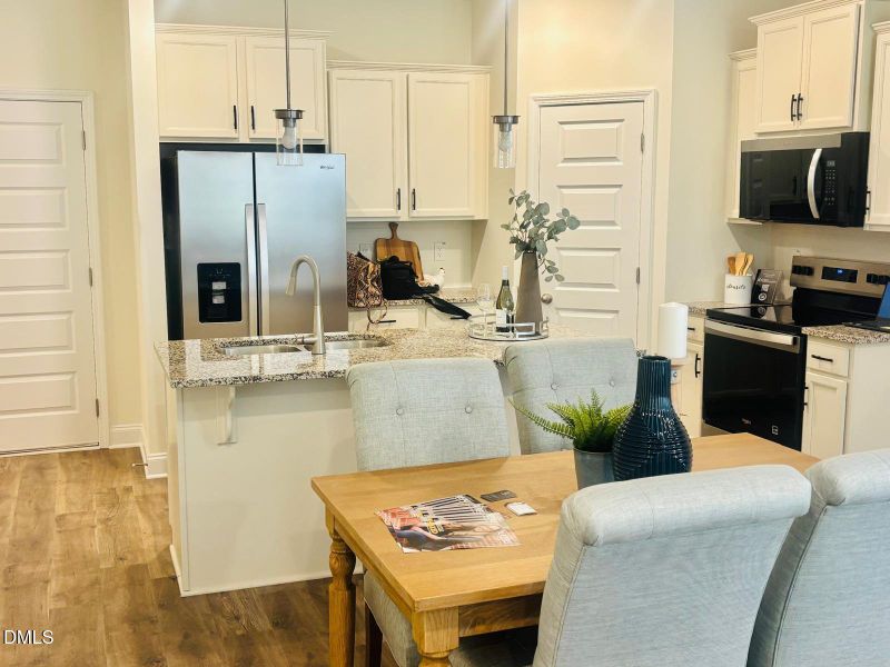 WOTH Model Staged Home Living Room to ki