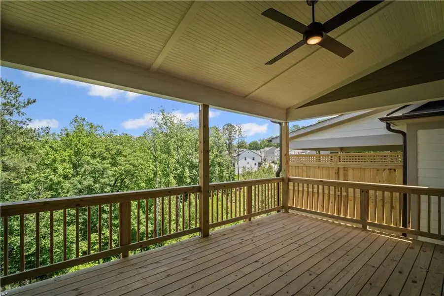 Exterior details and patio area of a home in , Canton (Image 4).