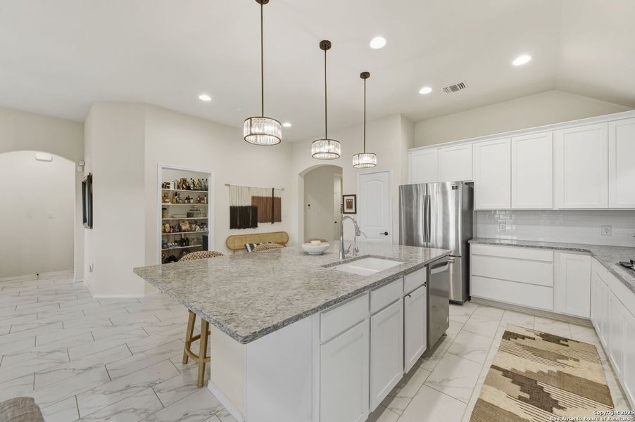 Furnished interior view inside a new home in , New Braunfels (Image 6). Furnished interior view inside a new home in , New Braunfels (Image 6).
