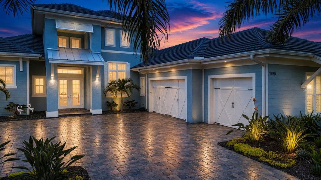 Front exterior of a new home in , Bradenton, FL, highlighting curb appeal (Image 22). Front exterior of a new home in , Bradenton, FL, highlighting curb appeal (Image 22).