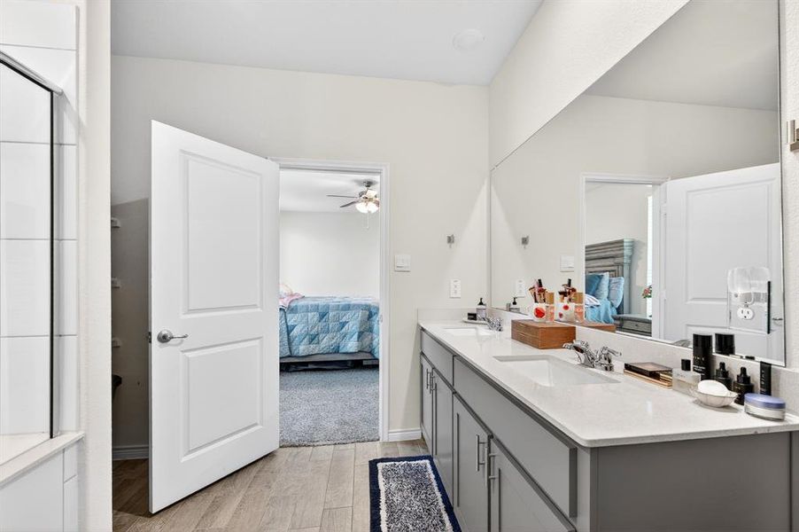 Furnished interior view inside a new home in , Fort Worth (Image 24).