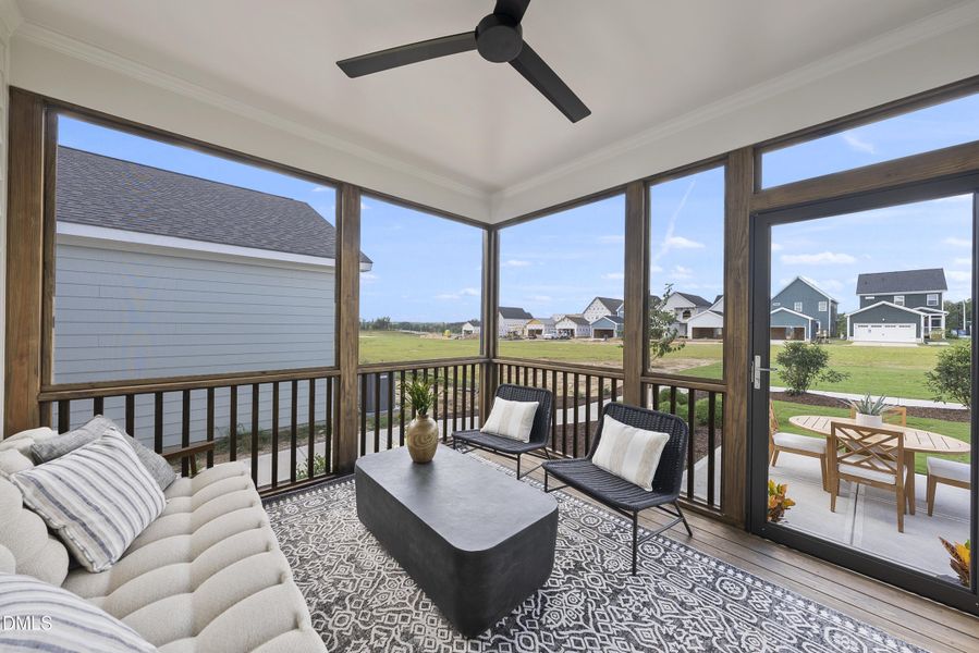 Screened porch