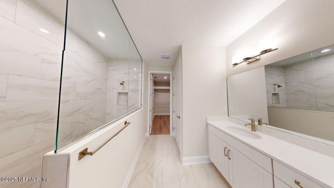 Furnished interior view inside a new home in RiverTown - WaterSong, St. Johns (Image 3).