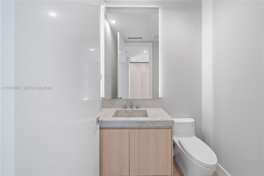 Furnished interior view inside a new home in , Biscayne Park (Image 8).