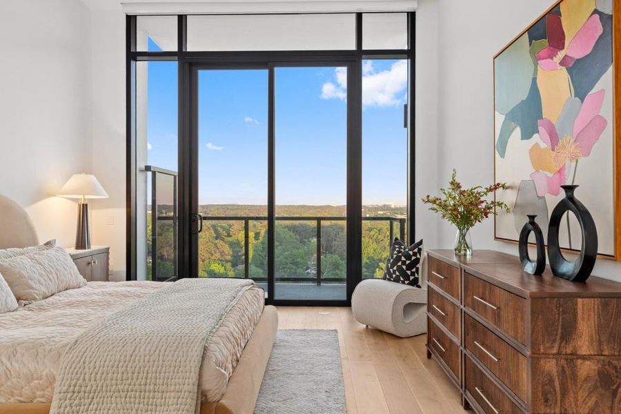 Furnished interior view inside a new home in The Dillon Buckhead, Atlanta (Image 71).