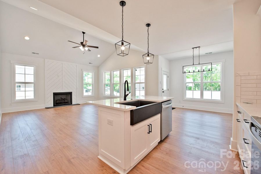 Furnished interior view inside a new home in , Concord (Image 7).