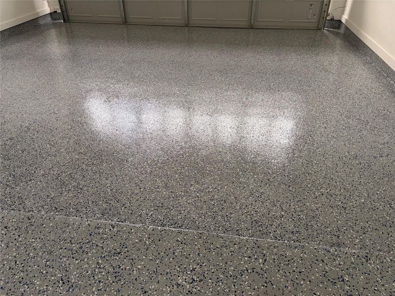 Garage with Epoxy Floors