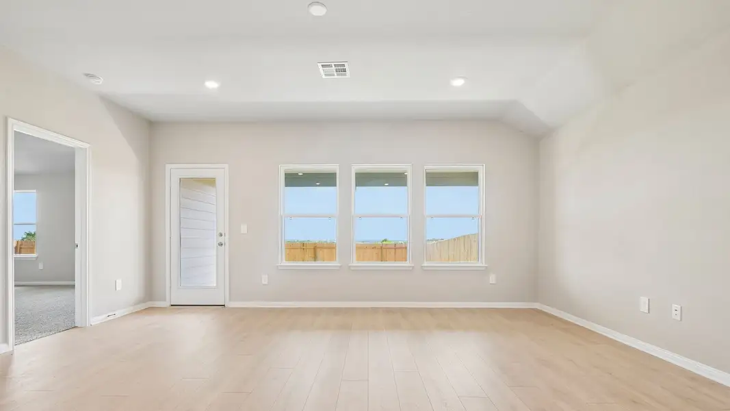 Spacious, unfurnished interior of a new home in Carillon, Manor (Image 16).