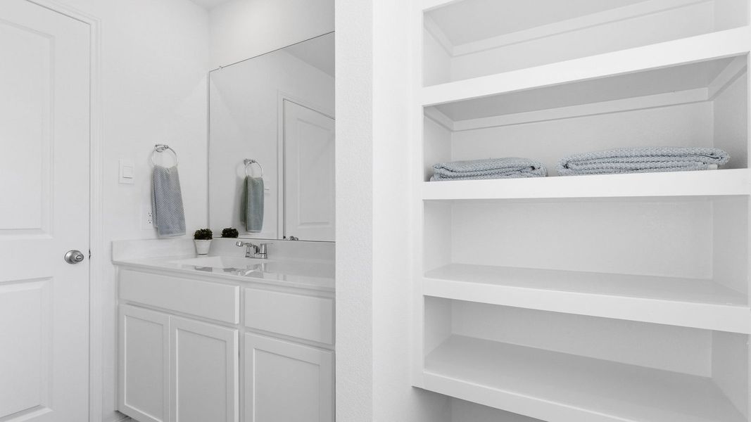 Furnished interior view inside a new home in Sorrento, Richmond (Image 18). Furnished interior view inside a new home in Sorrento, Richmond (Image 18).