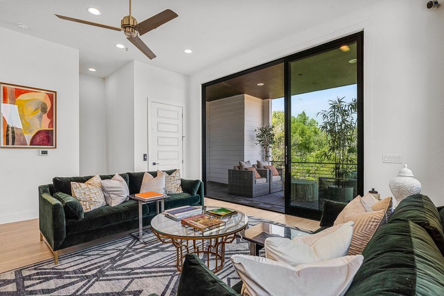 Furnished interior view inside a new home in , Austin (Image 14).