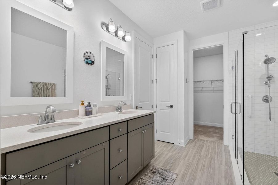 Furnished interior view inside a new home in , Palm Coast (Image 17).