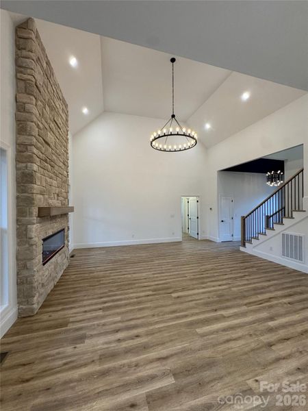 Spacious, unfurnished interior of a new home in , Hickory (Image 42).