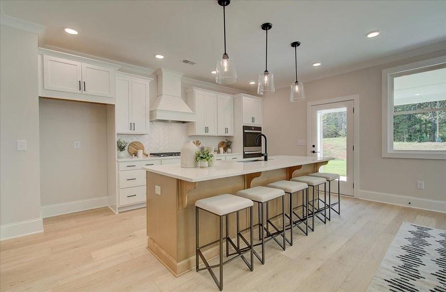 Furnished interior view inside a new home in , Acworth (Image 9). Furnished interior view inside a new home in , Acworth (Image 9).