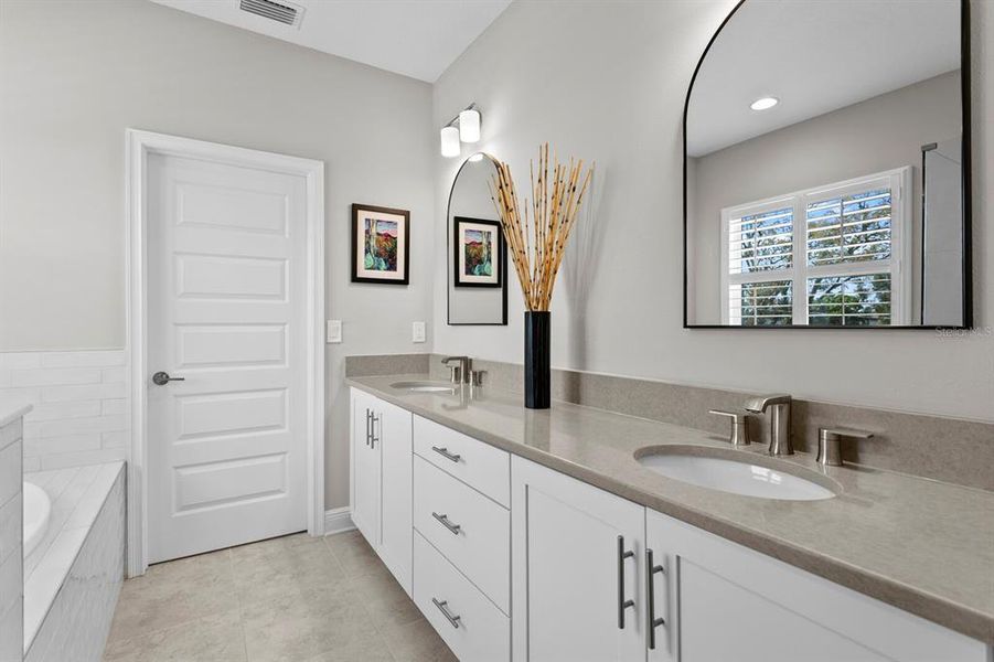 Furnished interior view inside a new home in , Tampa (Image 11). Furnished interior view inside a new home in , Tampa (Image 11).