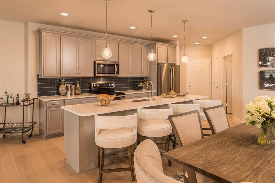 Beazer Homes Twin Creeks Sherwood model