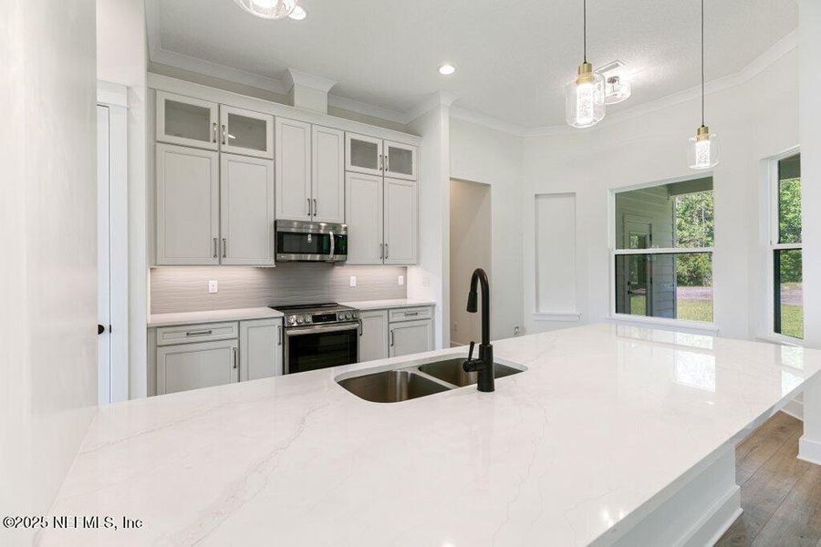 Furnished interior view inside a new home in , Jacksonville (Image 16).