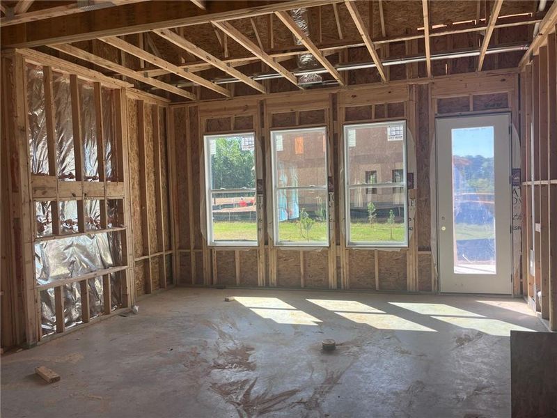In-progress construction of a new home in Linden Grove, Powder Springs, GA (Image 6). In-progress construction of a new home in Linden Grove, Powder Springs, GA (Image 6).