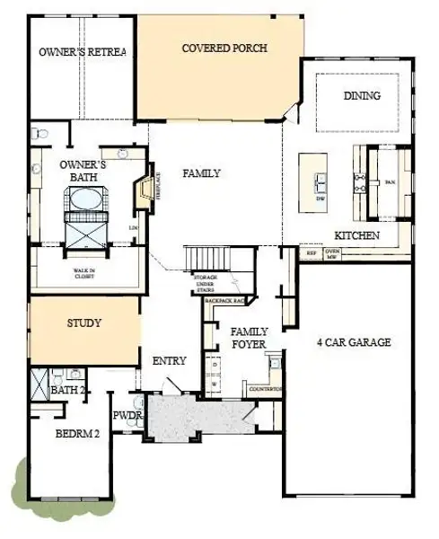 The success of a floor plan is the way you can move through it…You’ll be amazed at how well this home lives…We call it traffic patterns.
