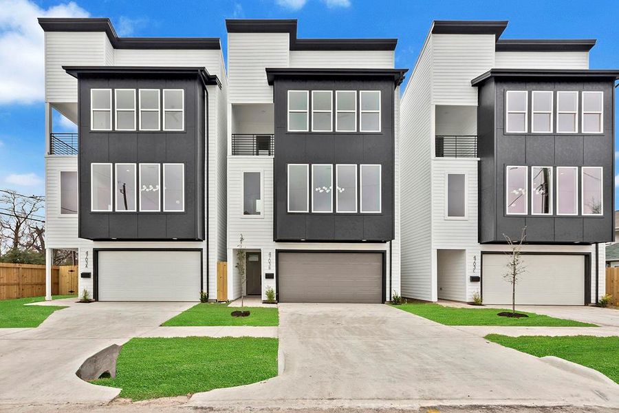 Welcome to 4703 Oats St! Stunning three-story home with a modern contemporary front exterior. Welcome to 4703 Oats St! Stunning three-story home with a modern contemporary front exterior.